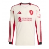 Camisa de Futebol Liverpool Equipamento Secundário 2025-26 Manga Comprida Camisa de Futebol Liverpool Equipamento Secundário 2025-26 Manga Comprida